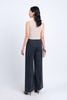 FQD51035 - Quần công sở vải cotton dáng suông dài ống rộng khoá thân trước - PANTIO