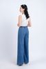 FAT3376 - Áo len cao cấp dáng ôm cổ tròn không tay cổ áo đính khuy trang trí - PANTIO