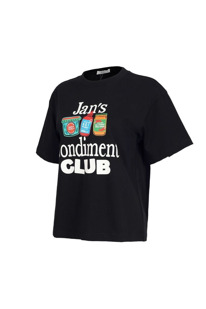 FAT3491 - Áo thun cotton cao cấp dáng suông rộng cổ tròn thân áo in hoạ tiết thời trang - JAN.