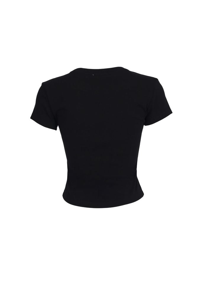 FAT3495 - Áo thun cotton cao cấp dáng ôm cổ tròn ngực áo hoạ tiết thời trang - JAN.