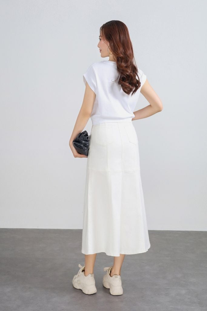 FAT7507 - Áo thun cao cấp vải cotton dáng croptop cổ tròn tay chờm thân áo in hoạ tiết thời trang - PANTIO