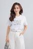 FAT7508 - Áo thun cao cấp vải cotton dáng suông cổ tròn tay ngắn thân áo in hoạ tiết thời trang - PANTIO