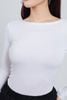 FAT9411 - Áo thun cotton dáng ôm cổ thuyền tay dài - PANTIO