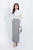FJO419 - Chân váy len thời trang cao cấp dáng suông cạp chun co giãn - PANTIO