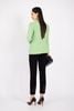 FAV9922 - Áo vest nữ công sở vải thô dáng suông cổ 2 ve phối túi thân ngực - PANTIO
