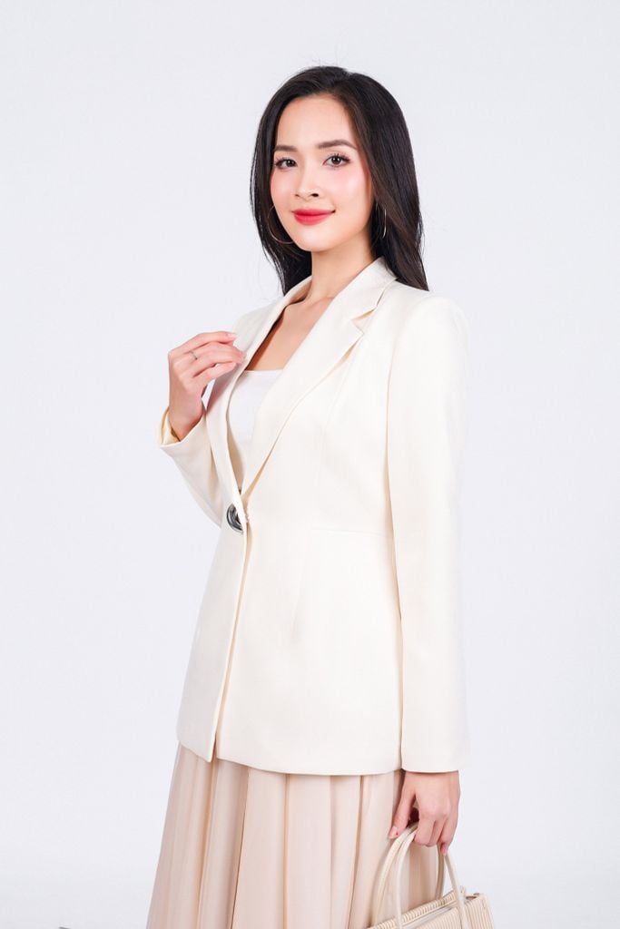 BJD73198 - Chân váy lưới dáng xòe dài có lót habutai cạp chun co giãn - PANTIO