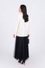 FAV9962 - Áo vest công sở vải thô dáng suông cổ hai ve thân áo phối khuy thời trang có nắp túi tạo kiểu - PANTIO
