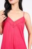 FDD5172 - Đầm hai dây vải cotton dáng suông phối viền ren thời trang - PANTIO