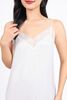 FDD5172 - Đầm hai dây vải cotton dáng suông phối viền ren thời trang - PANTIO