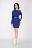 Đầm len dáng Bodycon cổ thuyền lệch vai FDD7068 - PANTIO