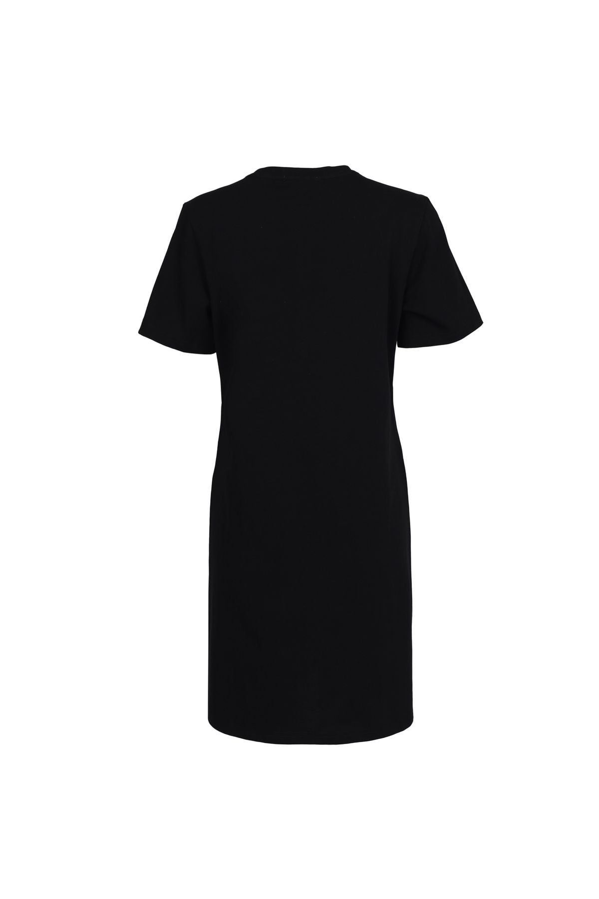 FDP33565 - Đầm dạo phố dáng suông cổ tròn thân áo in hoạ tiết thời trang - JAN.