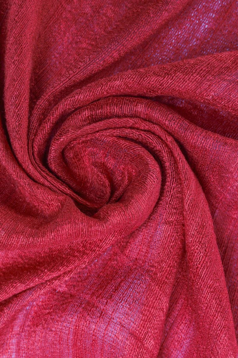 FKO128 - Khăn thời trang cao cấp chất liệu tơ tằm dáng dài có tua rua trang trí - PANTIO