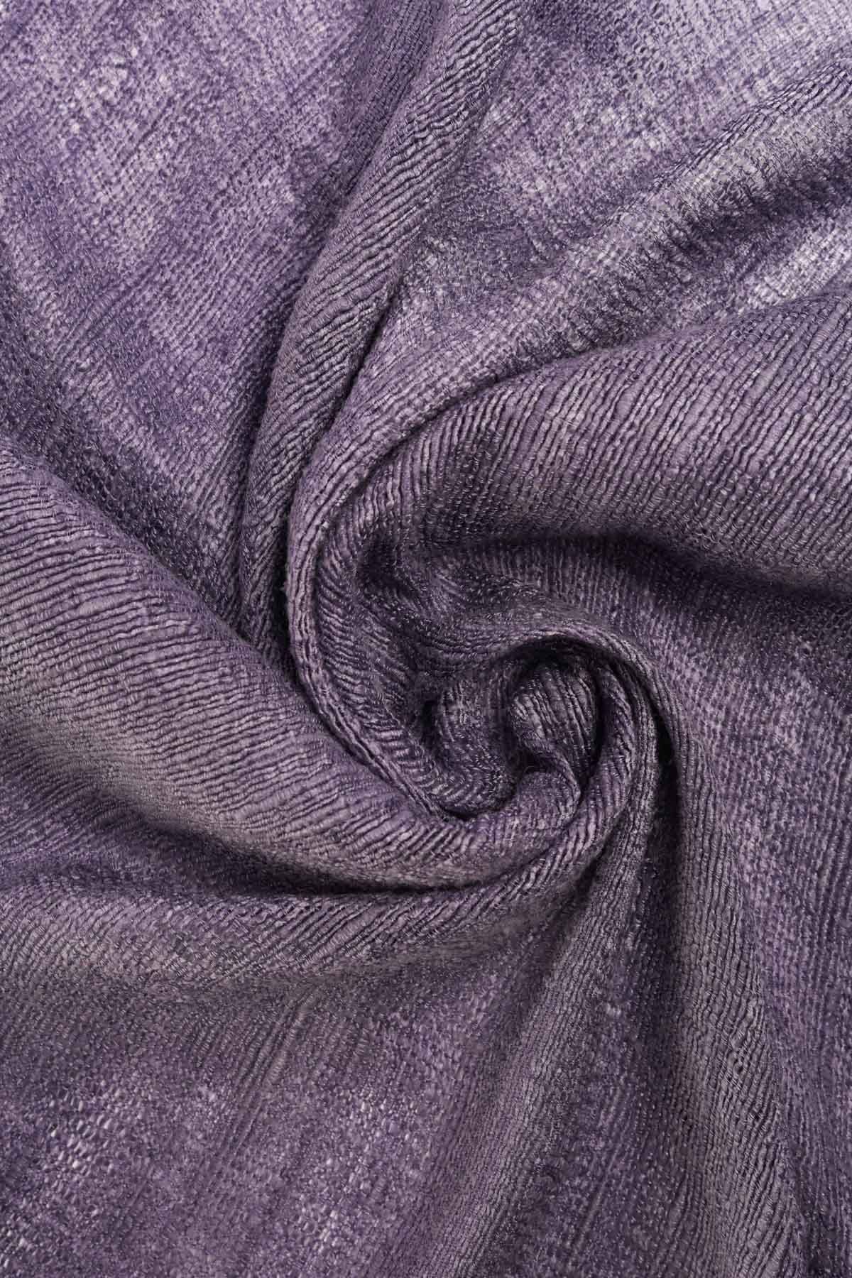 FKO128 - Khăn thời trang cao cấp chất liệu tơ tằm dáng dài có tua rua trang trí - PANTIO