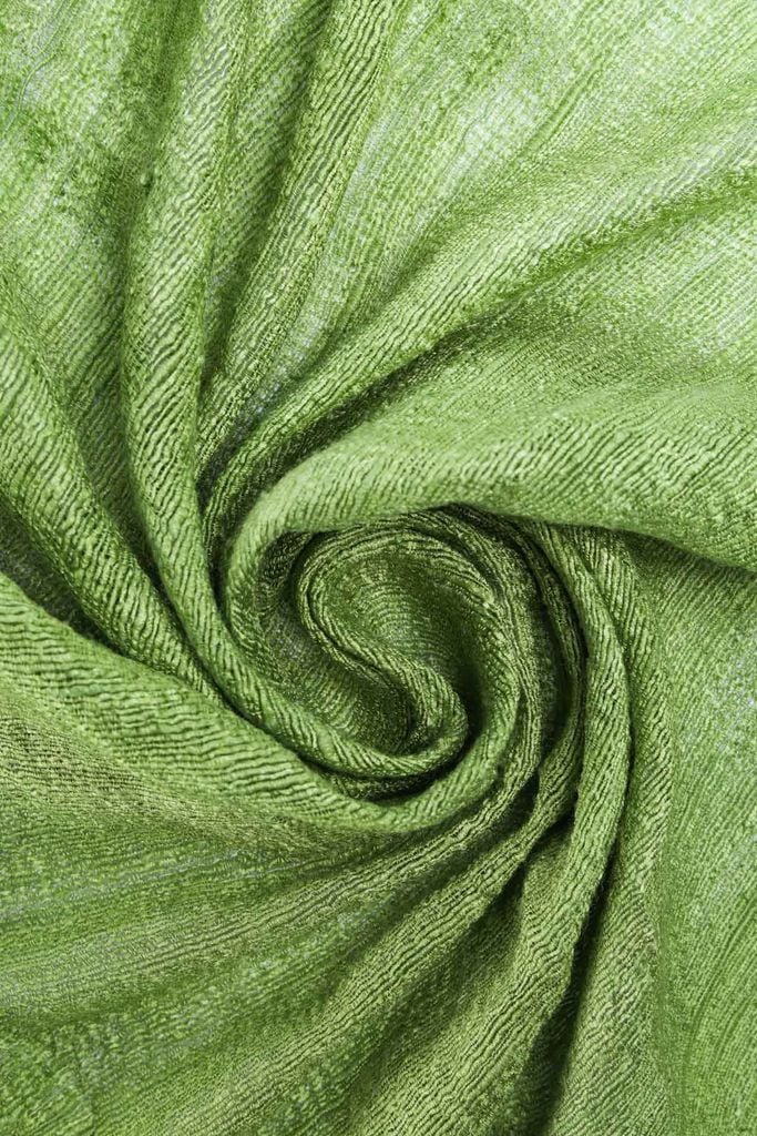 FKO128 - Khăn thời trang cao cấp chất liệu tơ tằm dáng dài có tua rua trang trí - PANTIO