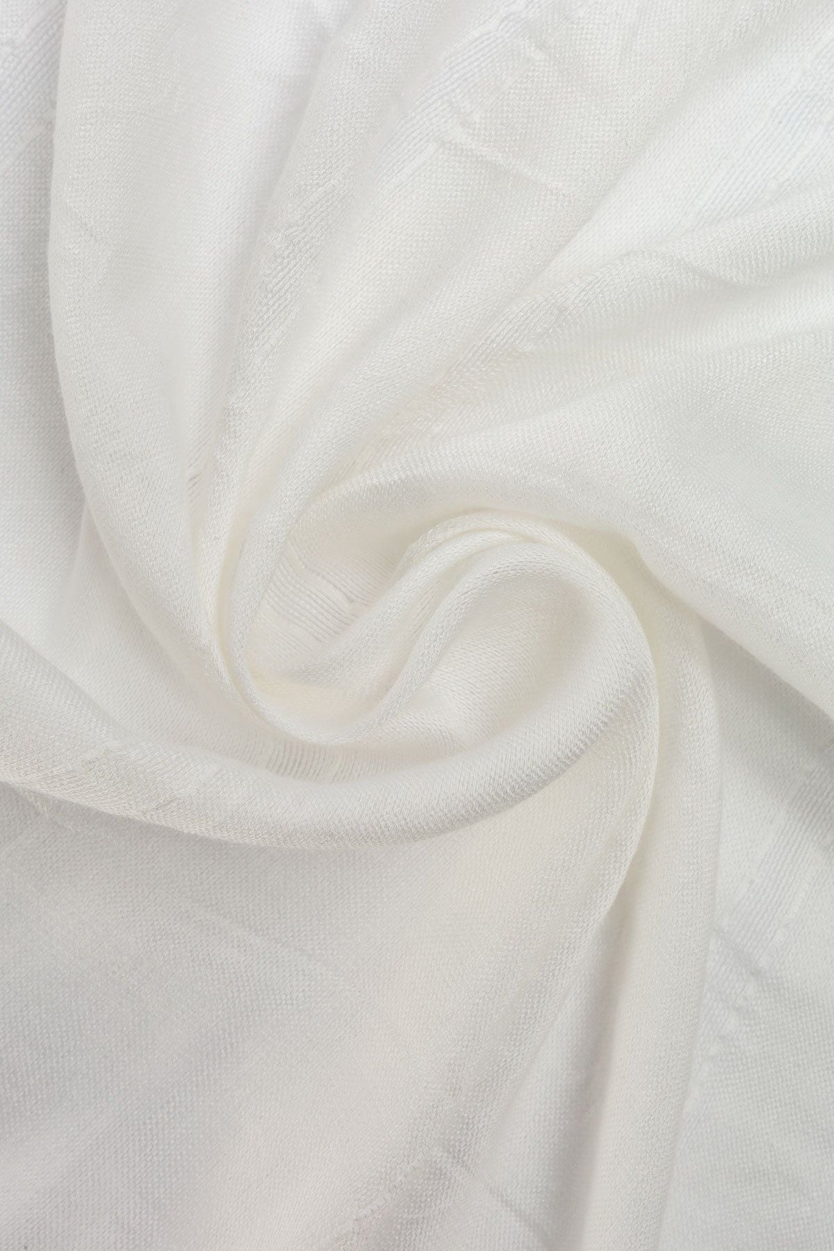 FKO130 - Khăn thời trang cao cấp chất liệu lanh tơ trơn màu có tua rua trang trí - PANTIO