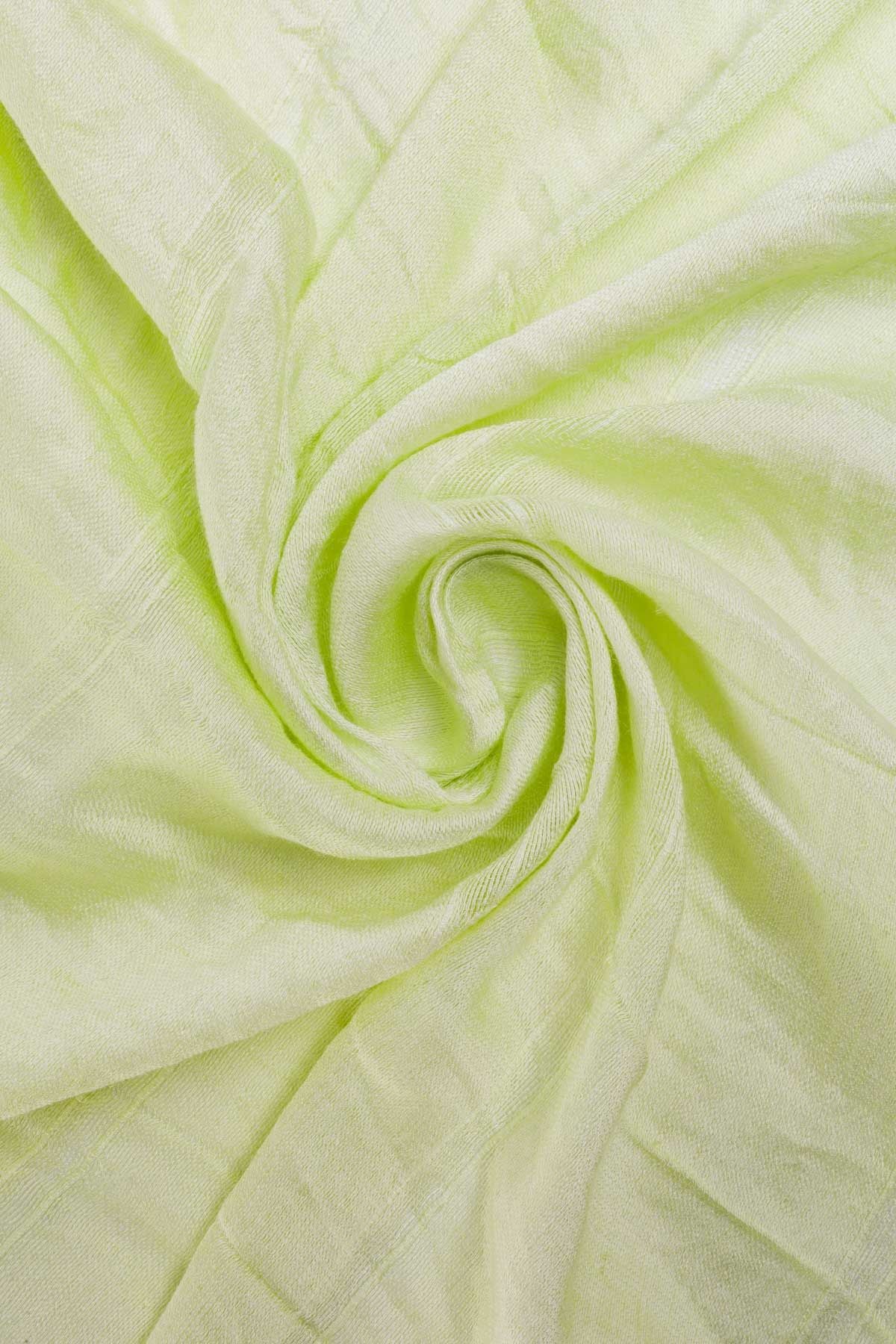 FKO130 - Khăn thời trang cao cấp chất liệu lanh tơ trơn màu có tua rua trang trí - PANTIO