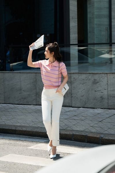 FQB172 - Quần Jean cao cấp vải Denim dáng ôm gấu gập tạo kiểu - PANTIO