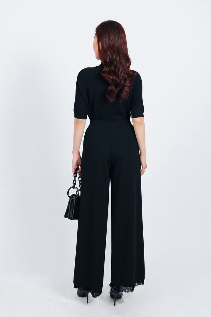 FOL425 - Áo len thời trang cao cấp dáng suông cổ cao tay lỡ - PANTIO