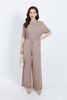 BQO425 - Quần len thời trang cao cấp dáng suông ống rộng cạp chun co giãn phối dây nơ gấu tua rua trang trí - PANTIO