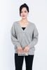 FOL450 - Áo len Cardigan cao cấp cổ chữ V có túi áo cài khuy thân trước - PANTIO