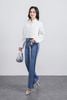 FVO055 - Áo khoác denim dạo phố cổ đức có túi hộp thân áo - PANTIO
