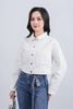 FVO055 - Áo khoác denim dạo phố cổ đức có túi hộp thân áo - PANTIO