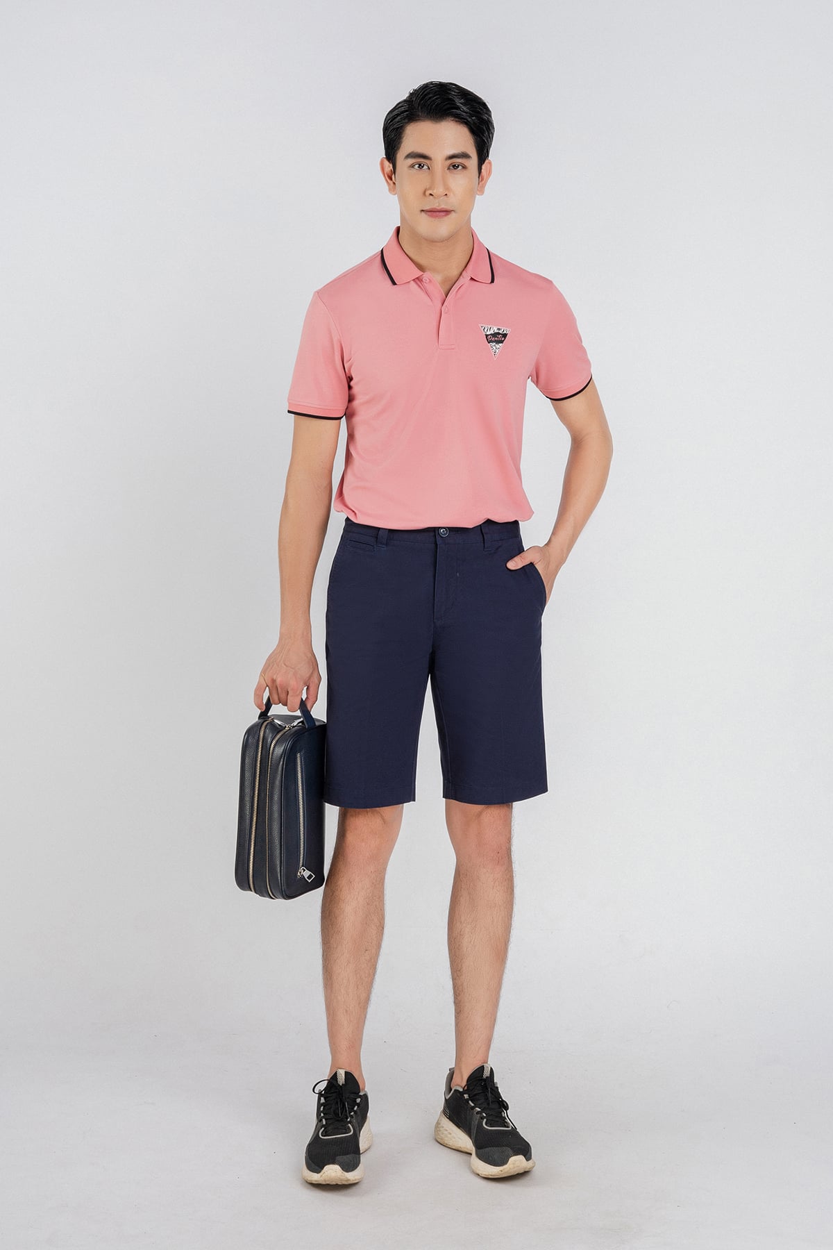 MQN3003 - Quần Kaki nam chất liệu 98% cotton 2% Spandex form Regular Fit kiểu dáng ngắn - PANTIO