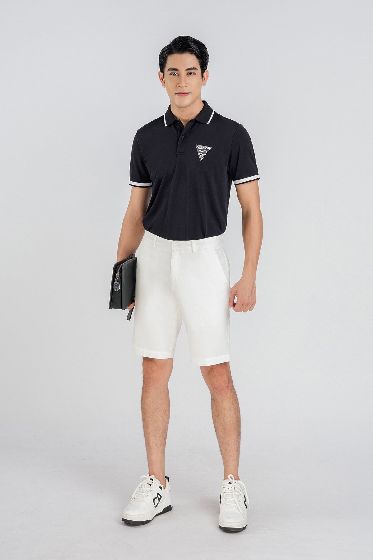 MQN3055 - Quần Kaki nam chất liệu 96.5% COTTON 3.5% SPANDEX
form Regular Fit kiểu dáng Ngắn - PANTIO