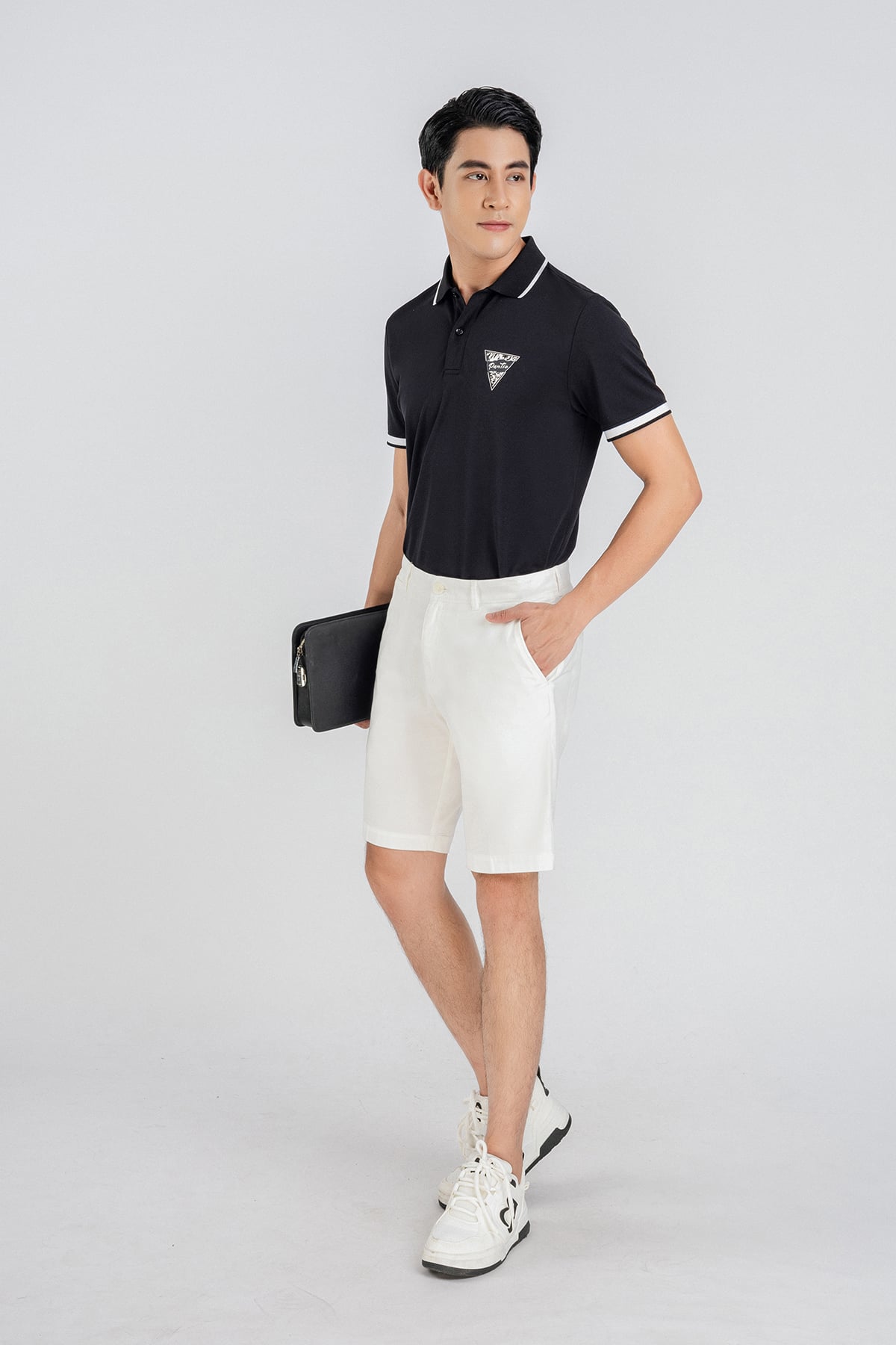 MQN3055 - Quần Kaki nam chất liệu 96.5% COTTON 3.5% SPANDEX
form Regular Fit kiểu dáng Ngắn - PANTIO