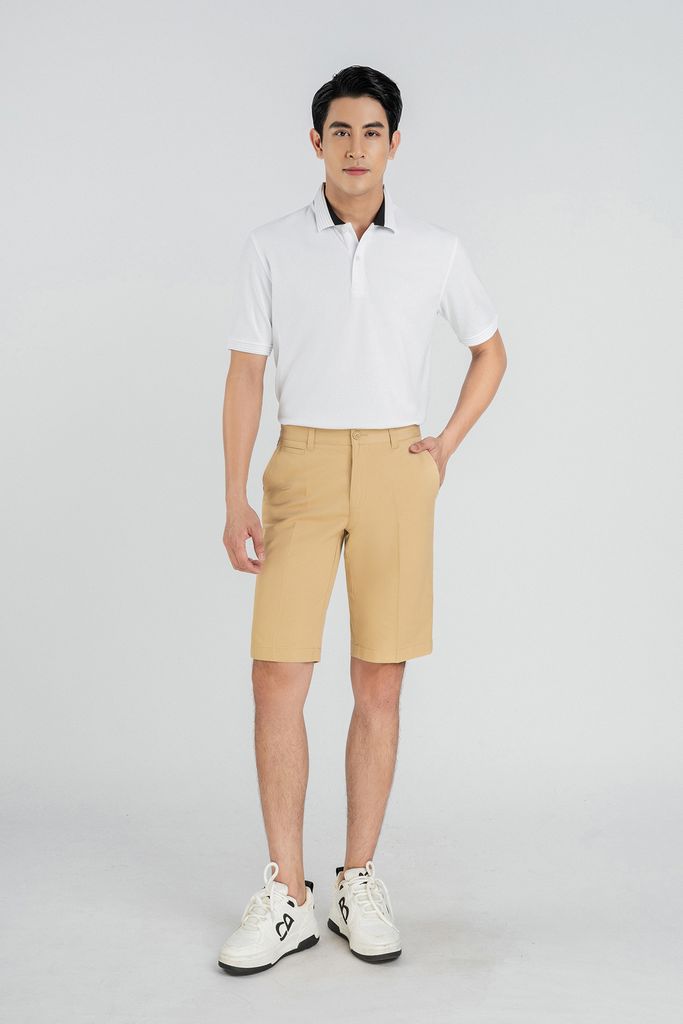 MAP3010 - Áo Polo nam vải trơn màu form Regular Fit kiểu dáng ngắn tay - PANTIO