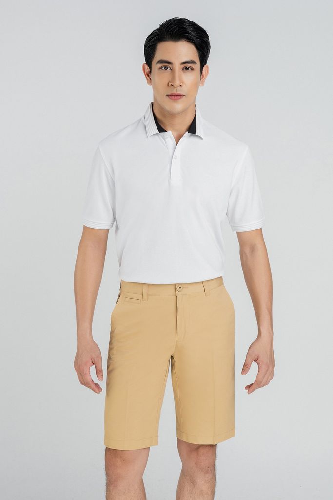 MAP3010 - Áo Polo nam vải trơn màu form Regular Fit kiểu dáng ngắn tay - PANTIO