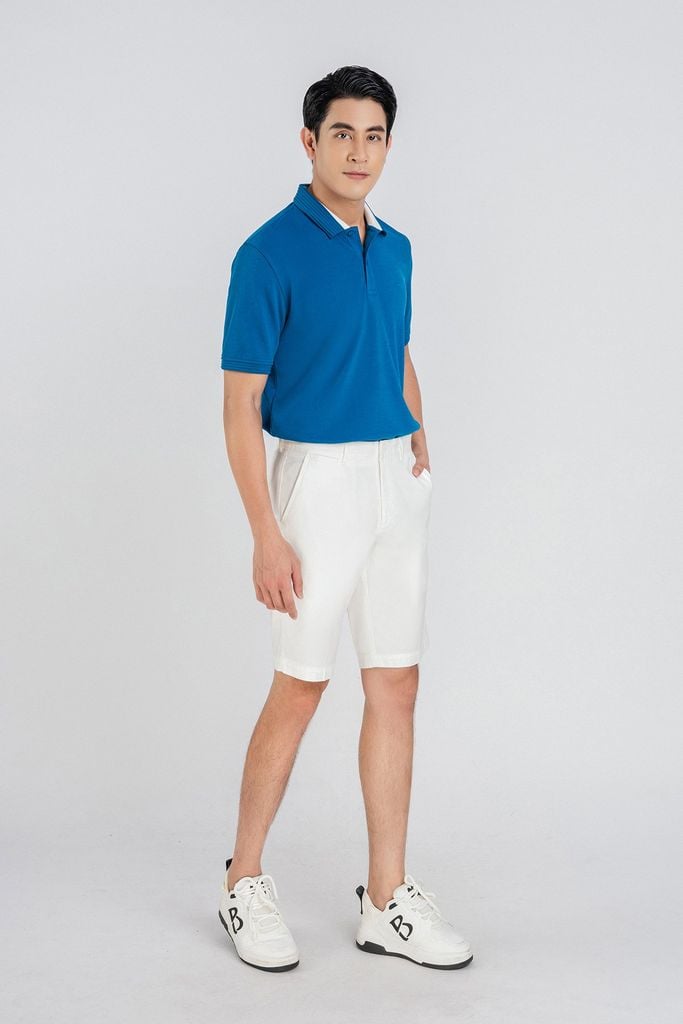 MAP3010 - Áo Polo nam vải trơn màu form Regular Fit kiểu dáng ngắn tay - PANTIO