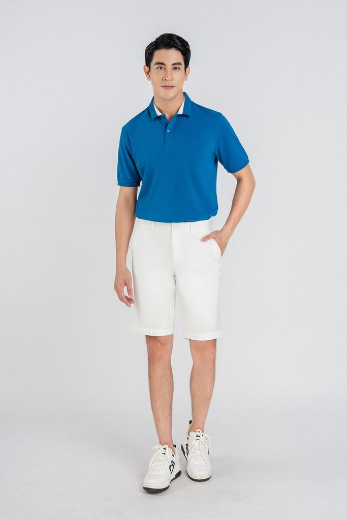 MAP3010 - Áo Polo nam vải trơn màu form Regular Fit kiểu dáng ngắn tay - PANTIO