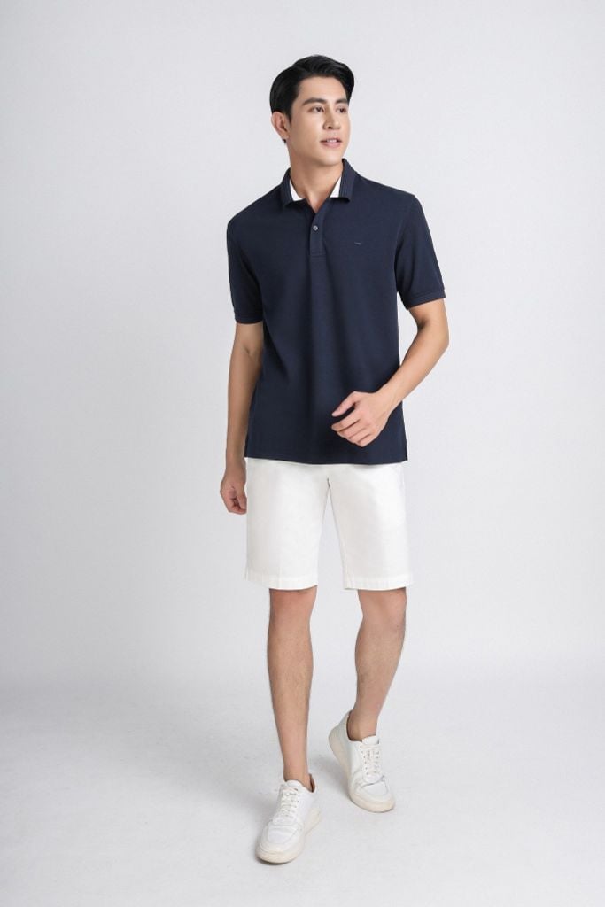 MAP3010 - Áo Polo nam vải trơn màu form Regular Fit kiểu dáng ngắn tay - PANTIO