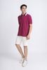 MAP3011 - Áo Polo nam vải trơn màu hoạ tiết cổ áo form regular fit kiểu dáng ngắn tay - PANTIO