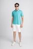 MAP3012 - Áo Polo nam vải trơn màu hoạ tiết kẻ cổ áo form slim fit kiểu dáng ngắn tay - PANTIO