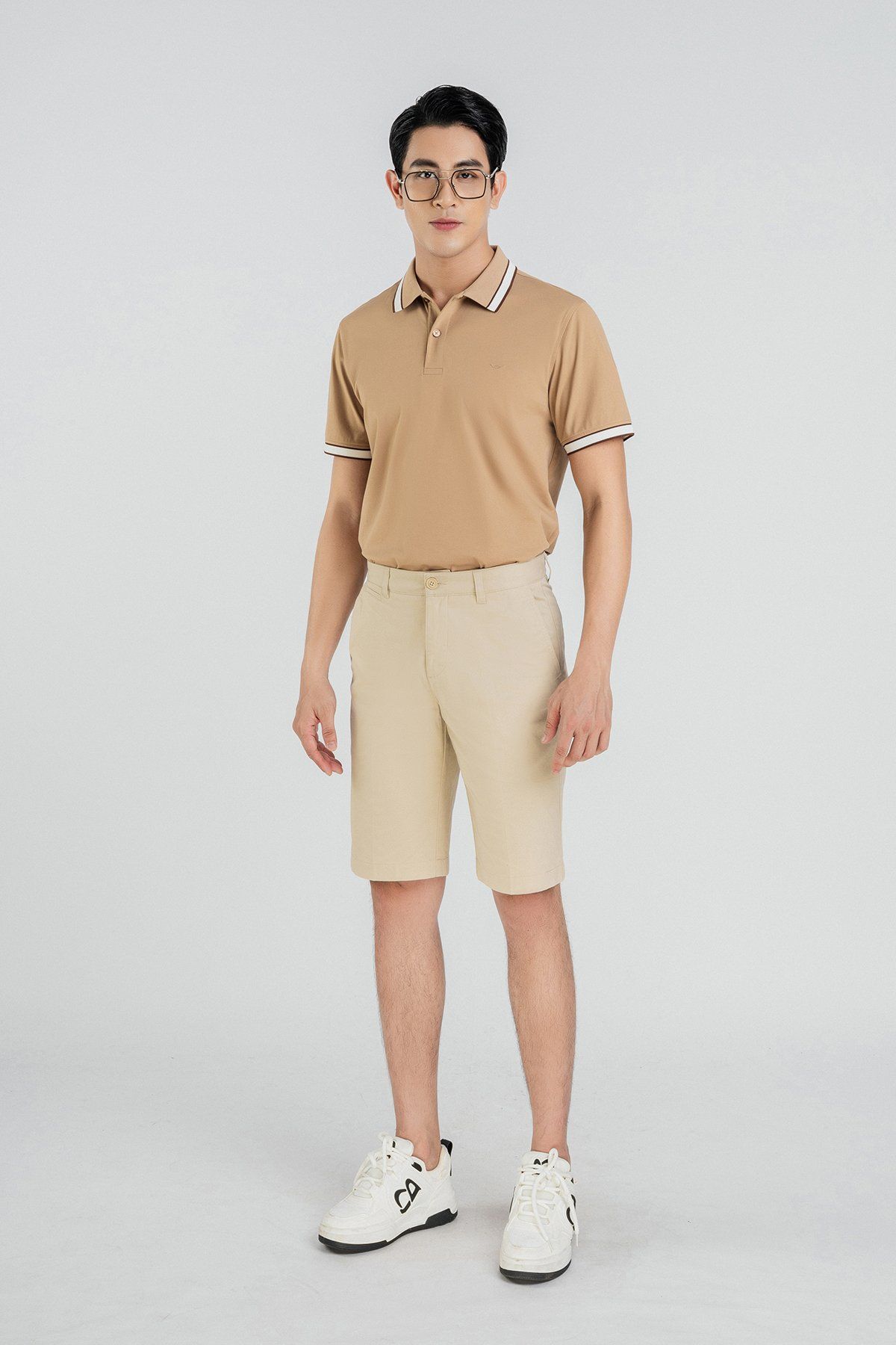 MQN3008 - Quần short Kaki nam chất liệu 98% cotton 2% Spandex form Regular Fit kiểu dáng quần ngắn - PANTIO