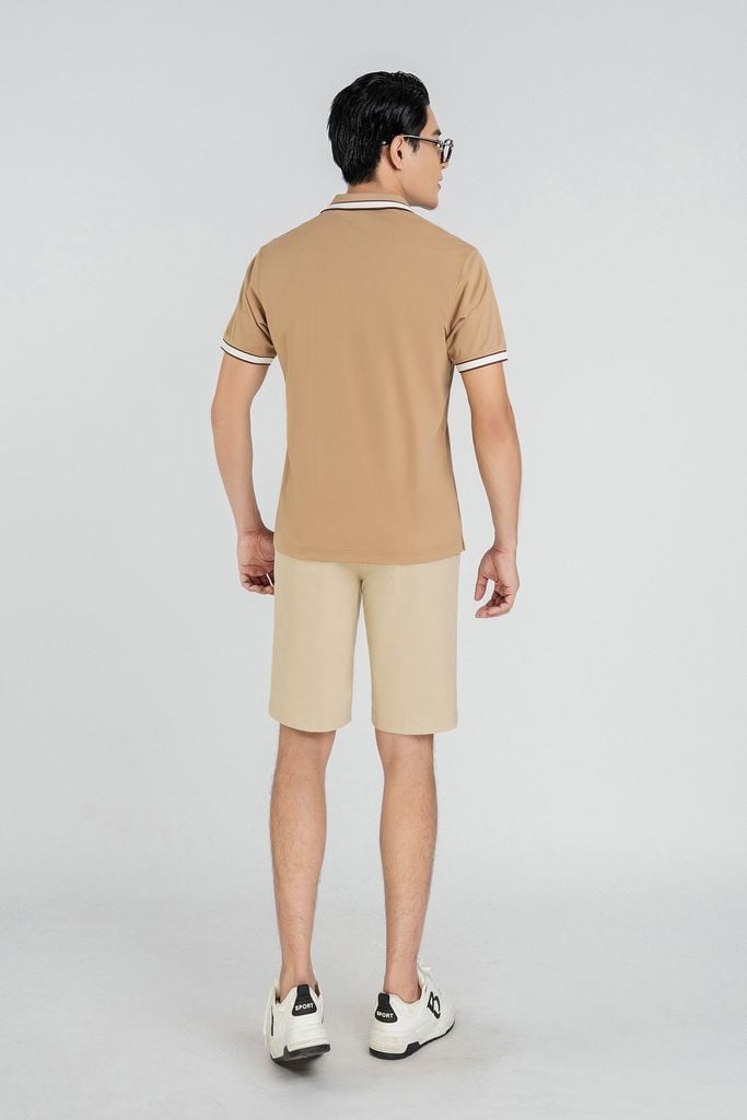 MQN3008 - Quần short Kaki nam chất liệu 98% cotton 2% Spandex form Regular Fit kiểu dáng quần ngắn - PANTIO