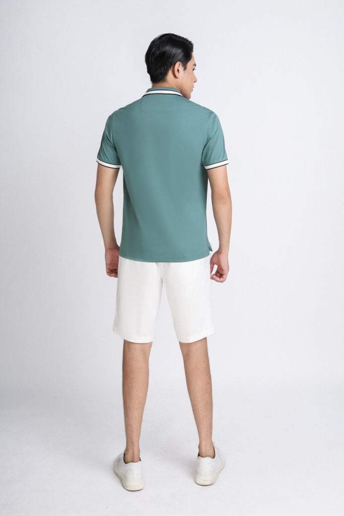MAP3014 - Áo Polo nam vải trơn màu 
form Slim Fit kiểu dáng ngắn tay - PANTIO