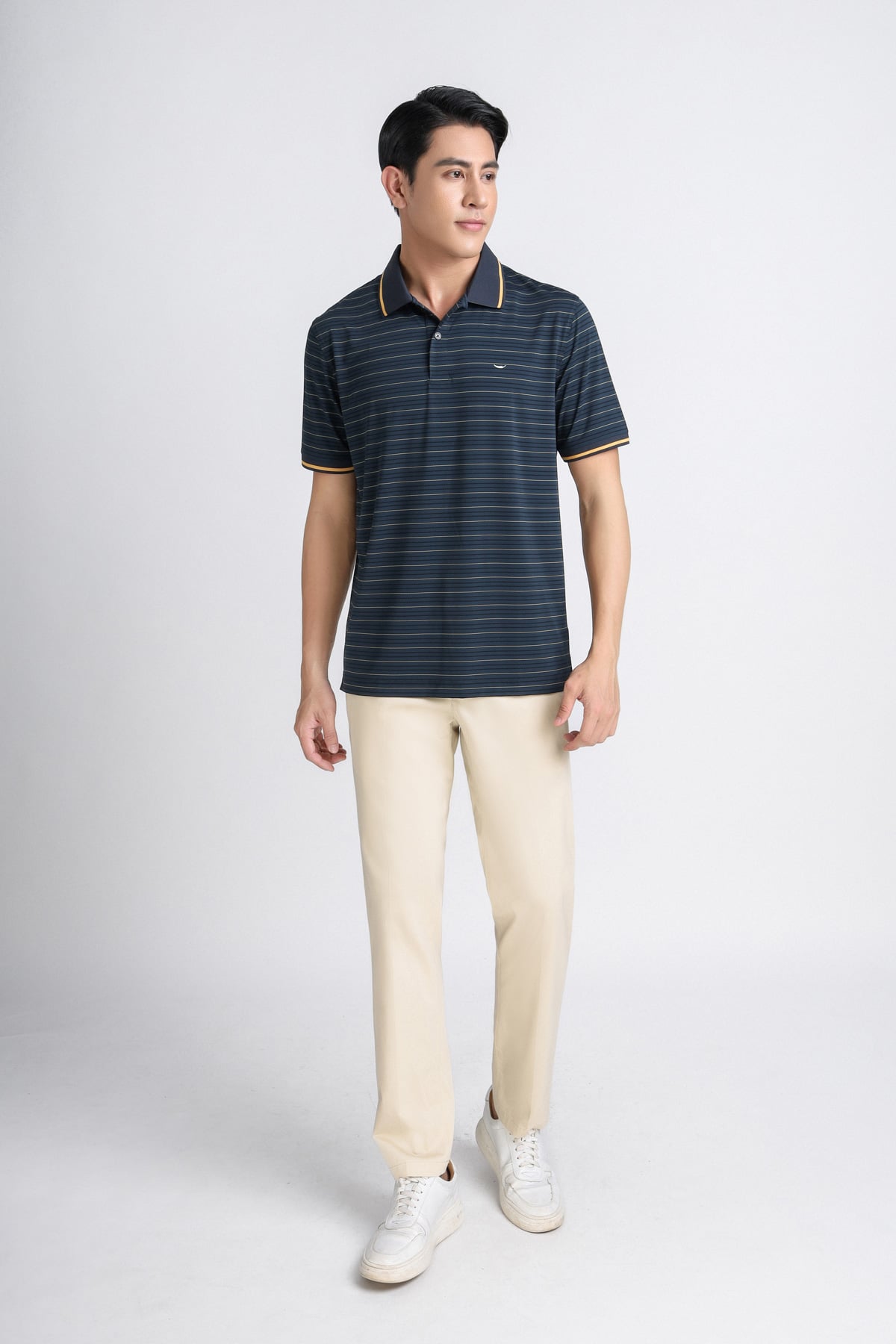 MQK5026 - Quần kaki nam vải trơn màu form Regular fit kiểu dáng quần ngắn - PANTIO