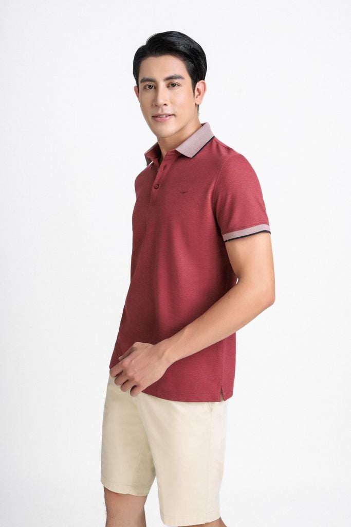 MAP3020 - Áo Polo nam vải cotton trơn màu Form slim fit kiểu dáng ngắn tay - PANTIO