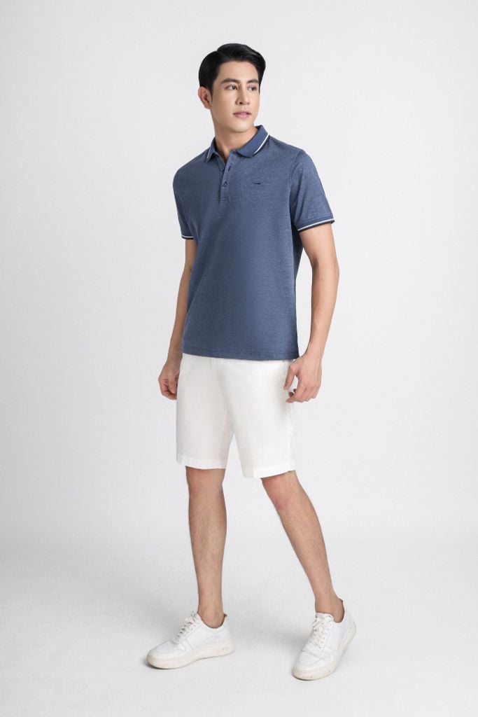 MQN3052 - Quần short kaki nam vải trơn màu form Regular kiểu dáng quần ngắn - PANTIO