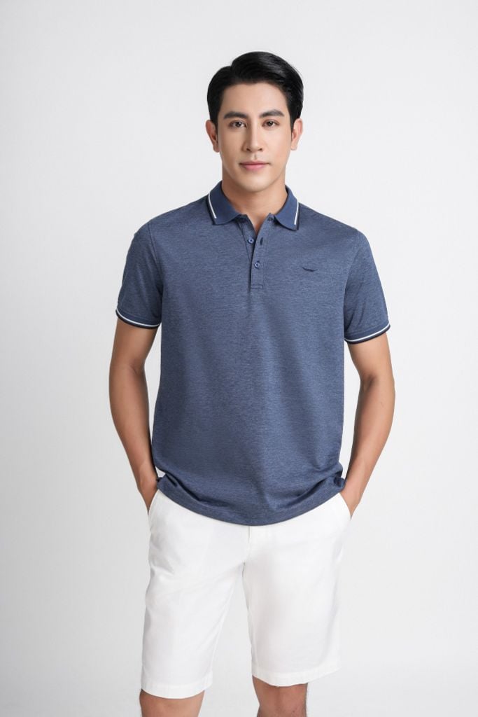 MQN3052 - Quần short kaki nam vải trơn màu form Regular kiểu dáng quần ngắn - PANTIO