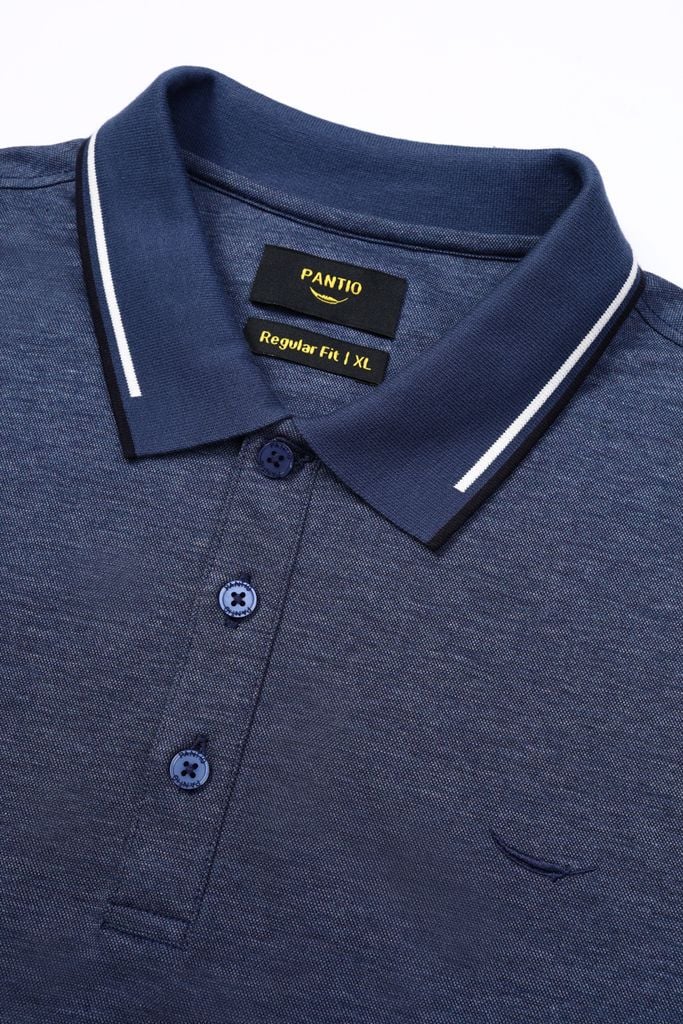 MAP3022 - Áo Polo nam chất cotton vải trơn màu form Regular Fit kiểu dáng ngắn tay - PANTIO