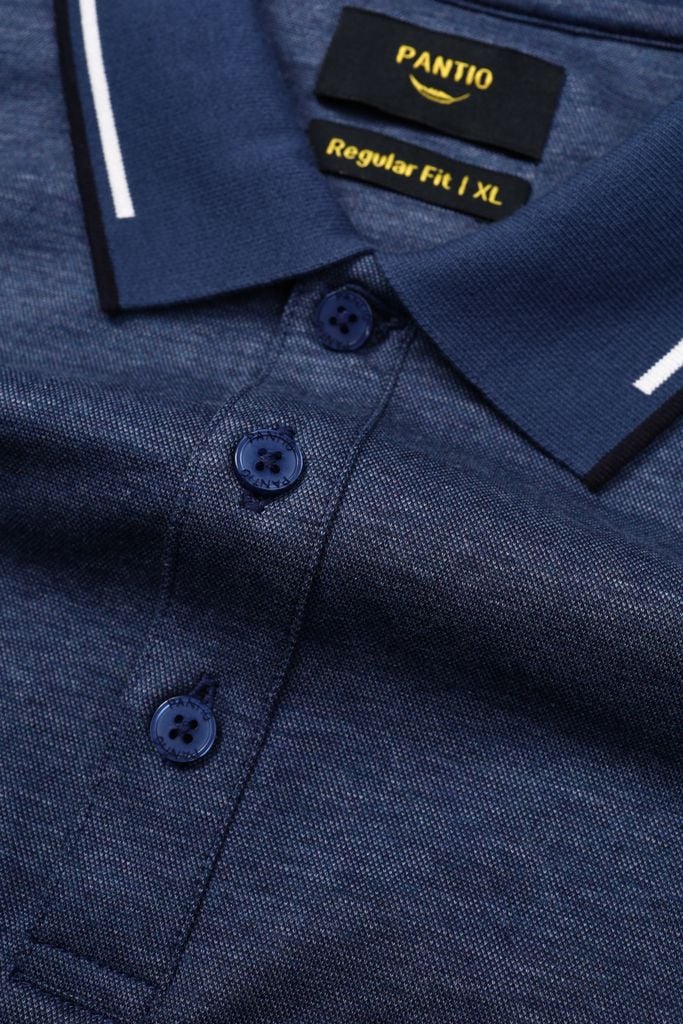 MAP3022 - Áo Polo nam chất cotton vải trơn màu form Regular Fit kiểu dáng ngắn tay - PANTIO