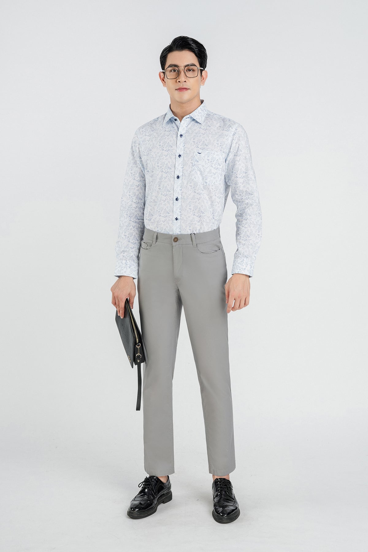 MQK5025 - Quần Kaki nam chất liệu 98% COTTON 2% SPANDEX form Regular Fit kiểu dáng Quần dài - PANTIO