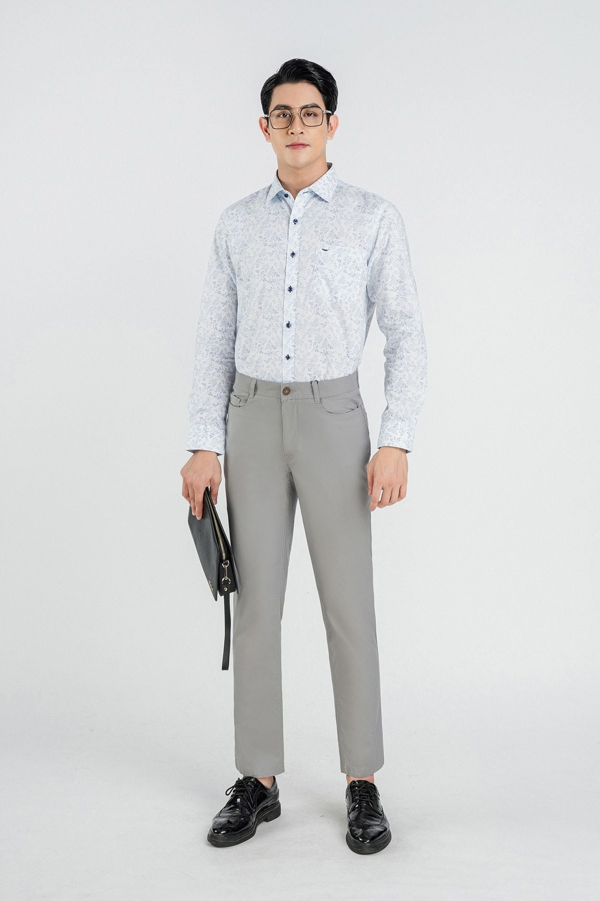 MQK5025 - Quần Kaki nam chất liệu 98% COTTON 2% SPANDEX form Regular Fit kiểu dáng Quần dài - PANTIO