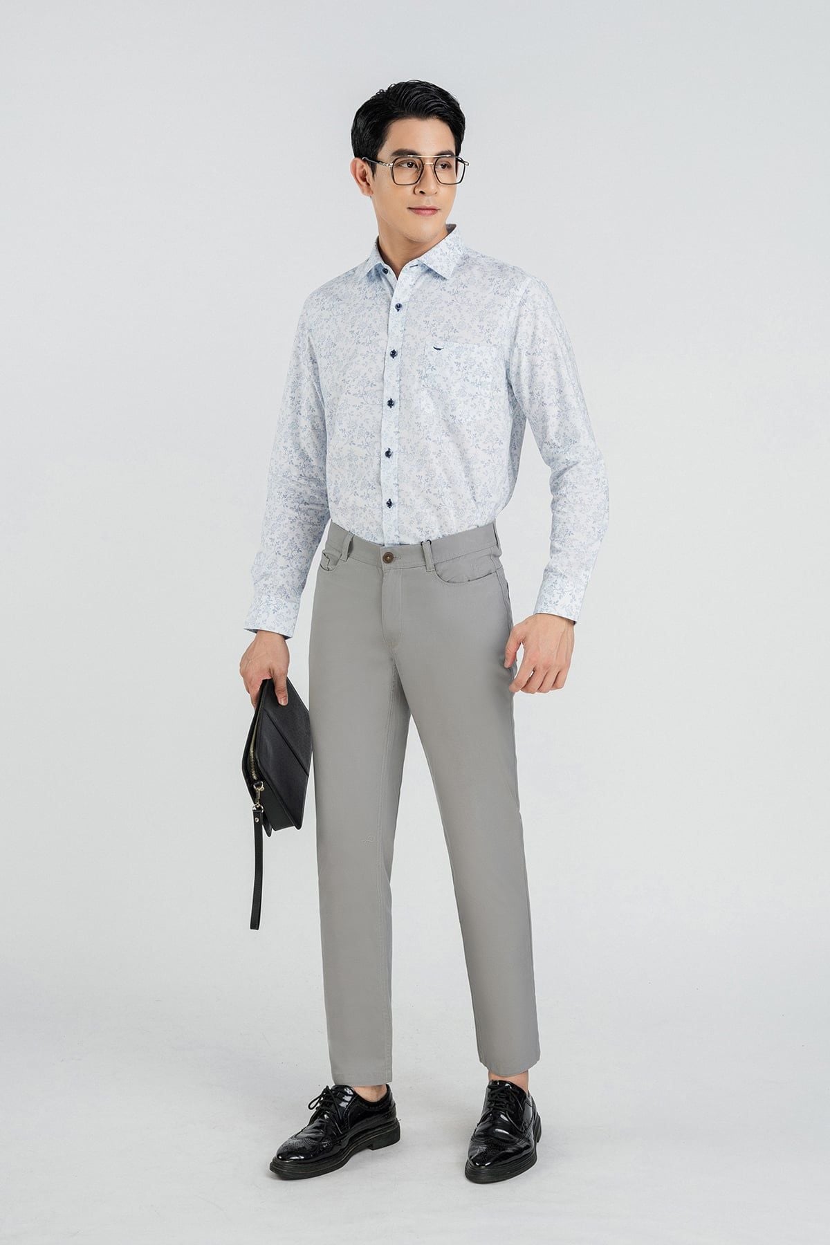 MQK5025 - Quần Kaki nam chất liệu 98% COTTON 2% SPANDEX form Regular Fit kiểu dáng Quần dài - PANTIO