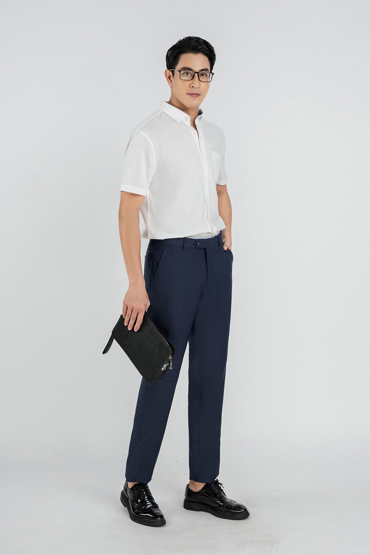 MQD5026 - Quần Tây nam chất liệu 75% Polyester 22% Rayo 3% Spandex - PANTIO