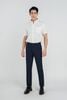 MSC3061 - Áo sơ mi nam vải trơn màu có túi ngực trái form Casual Fit kiểu dáng ngắn tay - PANTIO